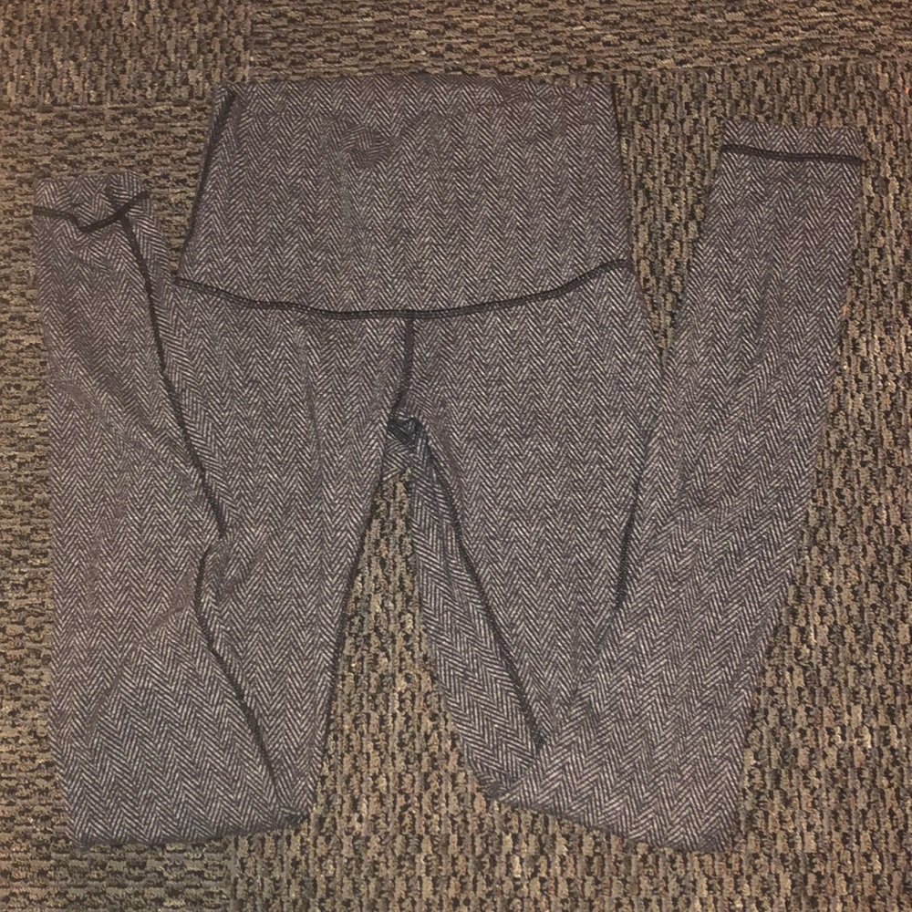 herringbone full length lululemon leggings